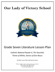Lesson Plans – Grade 07 Literature